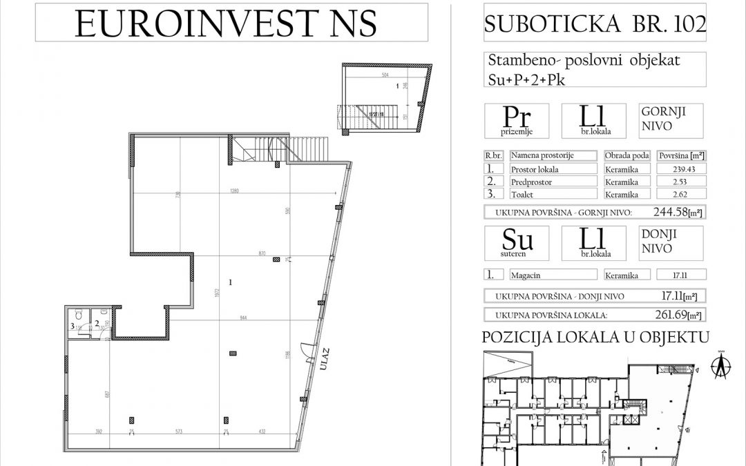 Lokal 1 – 245,25m2