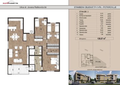 Stan 3A 139,57 m2